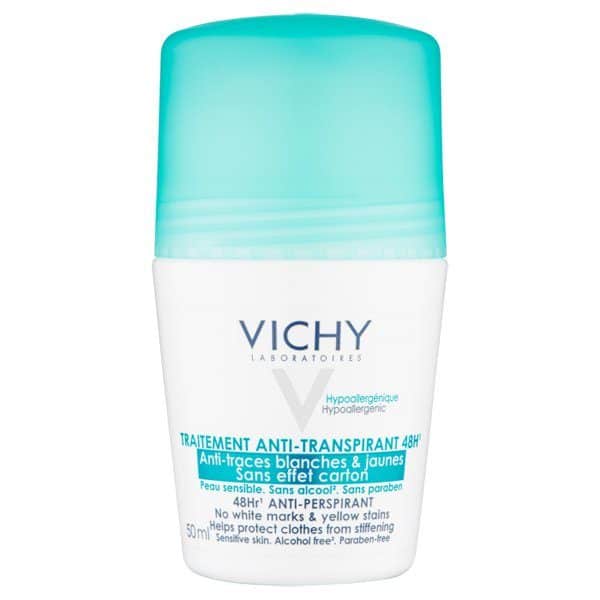 Vichy 48hr ‘No Trace’ Anti-Perspirant Deodorant Roll-on 50ml