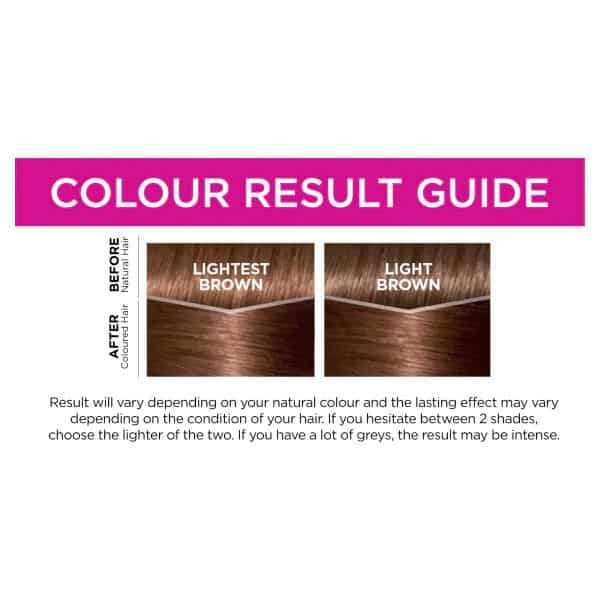 L’Oreal Casting Creme Gloss Semi Permanent Hair Dye 600 Light Brown