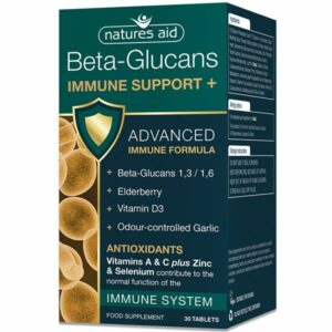 Natures Aid Beta Glucans Immune Support+ Softgels (30)