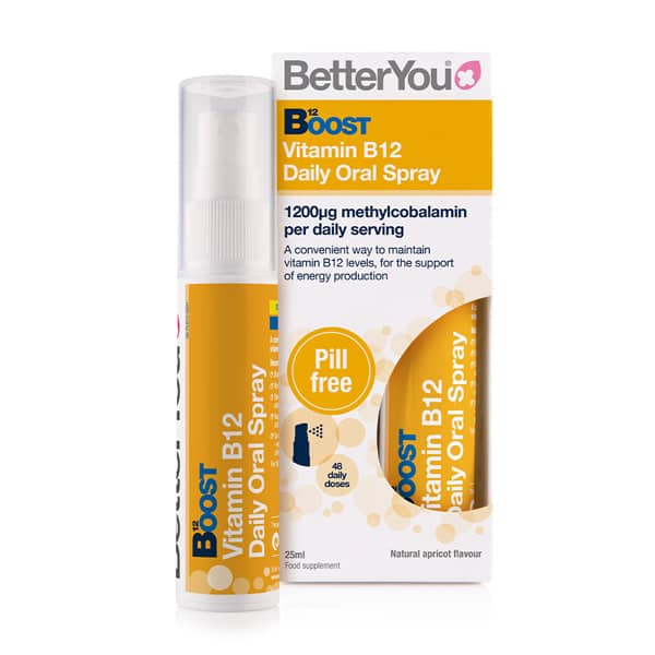 BetterYou Boost Daily Vitamin B12 Oral Spray – 25ml