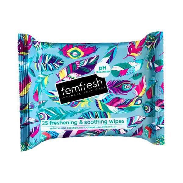 Femfresh Freshening and Soothing Wipes 25pk