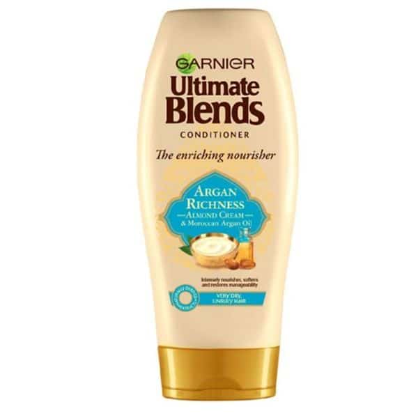 Garnier Ultimate Blends Argan Oil & Almond Cream Dry Hair Conditioner (360ml)