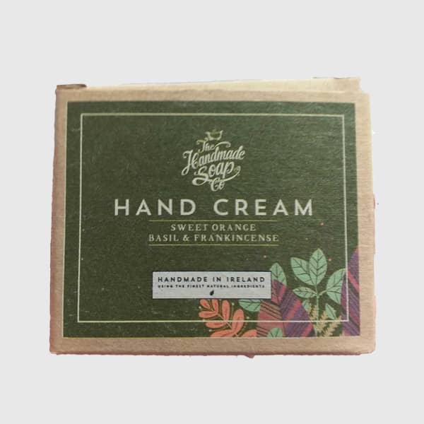 Hand Cream – Sweet Orange, Basil & Frankinscense (50g)