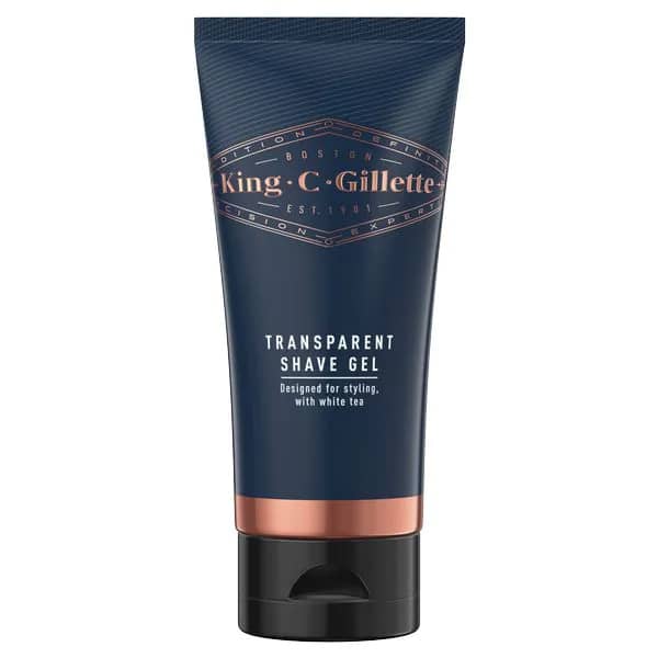 King C. Gillette Men’s Transparent Shaving Gel – 150 ml