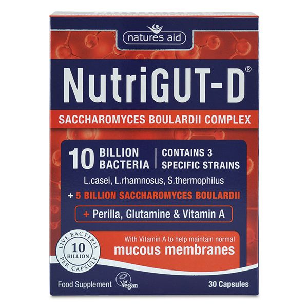 Natures Aid Nutrigut-D (10 Billion Bacteria) – (30) Capsules