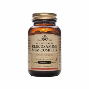 Solgar Glucosamine MSM Complex (Shellfish-free) Tablets (60)