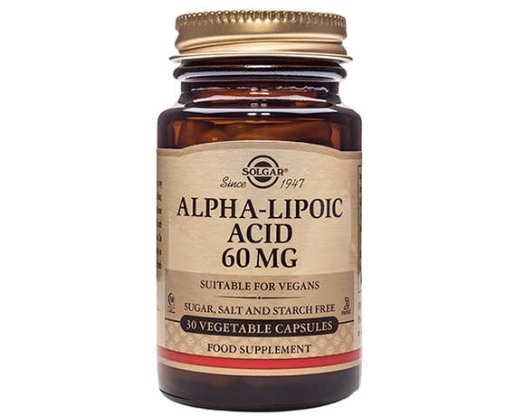 Solgar Alpha Lipoic Acid 60mg Capsules (30)