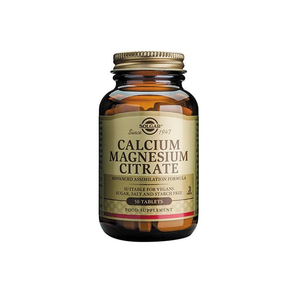Solgar Calcium Magnesium Citrate – (50) Tablets