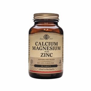 Solgar Calcium Magnesium plus Zinc - (100) Tablets