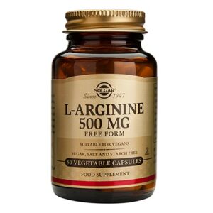 Solgar L-Arginine 500mg Capsules (50)