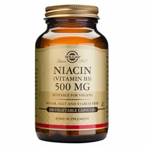 Solgar Niacin (Vitamin B3) 500 mg Capsules (100)