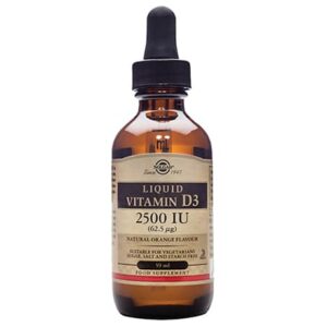 Solgar Liquid Vitamin D3 2500IU (62.5µg) 59ml
