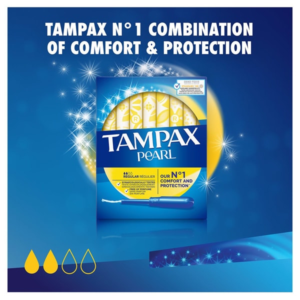 Tampax Pearl Regular Applicator Tampons