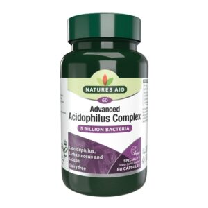 Natures Aid acidophilus complex 60 caps