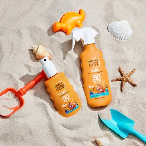 Garnier Ambre Solaire Kids Trigger Spray Sun Cream SPF50 300ml