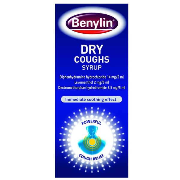 Benylin Dry Cough Syrup (125ml)