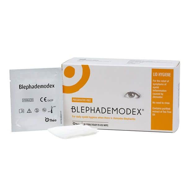 Blephademodex Eye Lid Wipes (30)