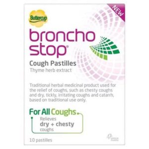 Bronchostop Berry Flavour Cough Pastilles
