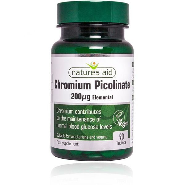 Natures Aid Chromium Picolinate Tablets (90)