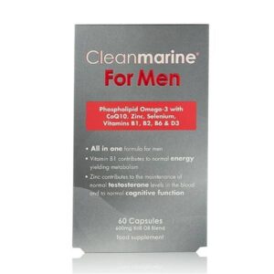 Cleanmarine Krill Oil for Men – 60 Caps