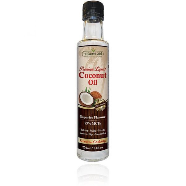 Natures Aid Coconut Oil Liquid (250ml)