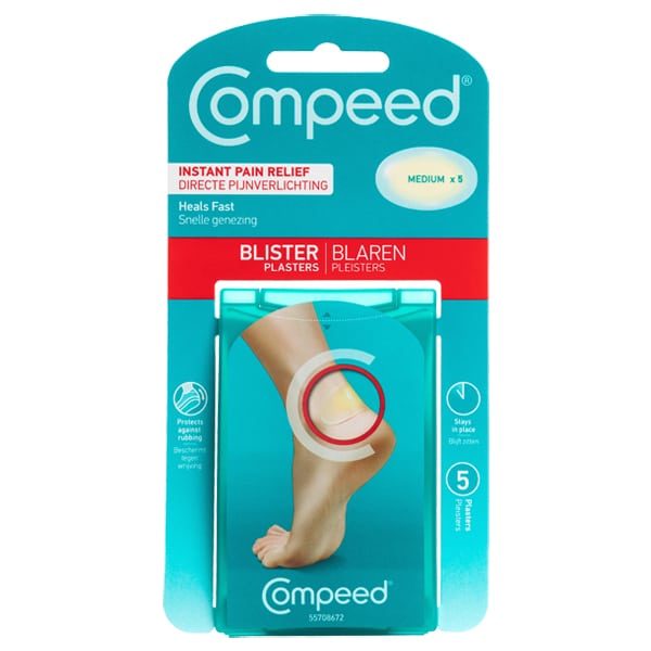 Compeed Blister Plasters (Medium x 5) Pharmhealth Pharmacy Online