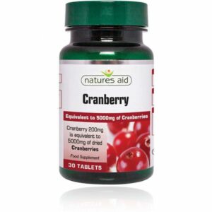 Natures Aid Cranberry 200mg Tablets (30)
