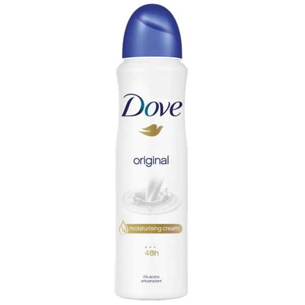 Dove Original Antiperspirant Deodorant (250ml)
