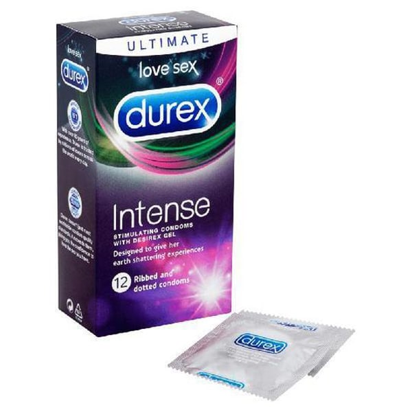 Durex Intense Condoms – 12 Pack