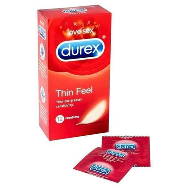 Durex Thin Feel Condoms – 12 Pack