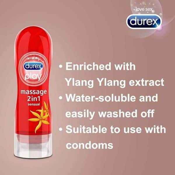 Durex Play Massage 2in1 Sensual Lubricant Gel (200ml) Pharmhealth