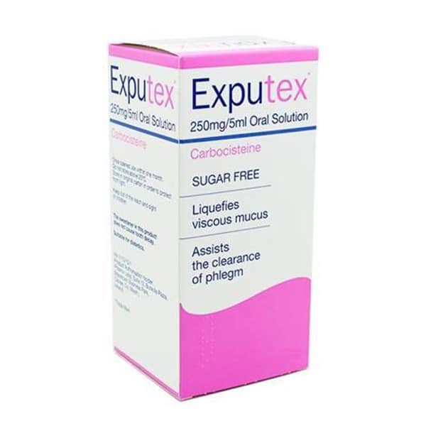 Exputex Oral Sugar Free Solution