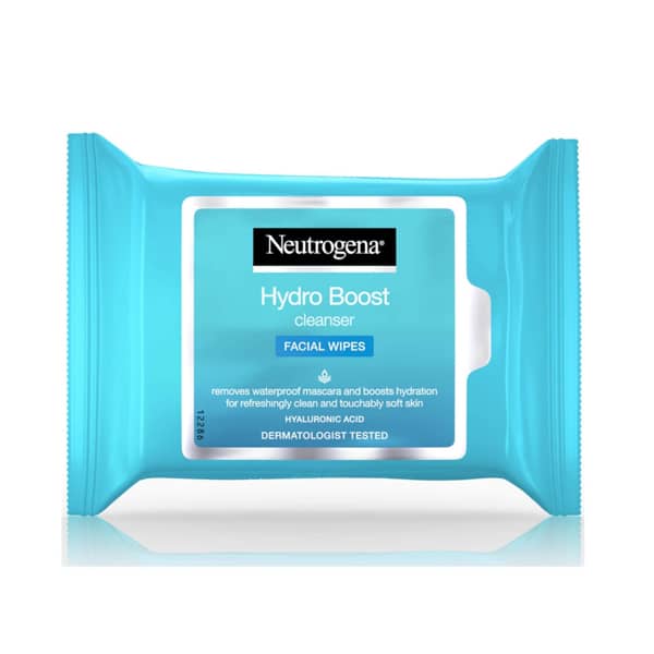 Neutrogena Hydro Boost Cleansing Facial Wipes (25Pk)