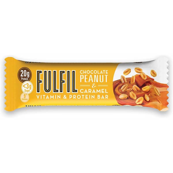 Fulfil Chocolate Peanut & Caramel Protein Bars 15 x 55g