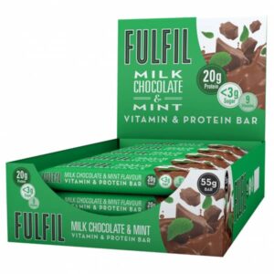 Fulfil Milk Chocolate Mint Protein Bars 15 x 55g