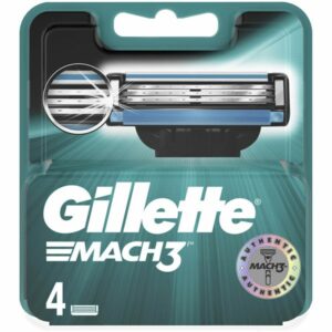 Gillette Mach3 Razor Blades 4pk