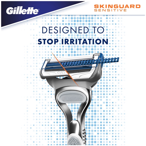 Gillette SkinGuard Sensitive Razor + 3 Blades