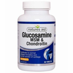 Natures Aid Glucosamine, MSM & Chondoitin Tablets (180)