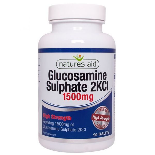 Natures Aid Glucosamine Sulphate 2KCl 1500mg Tablets (90)