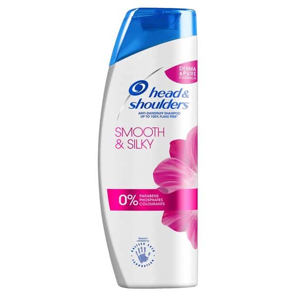 Head and Shoulders Smooth & Silky Shampoo (250ml)