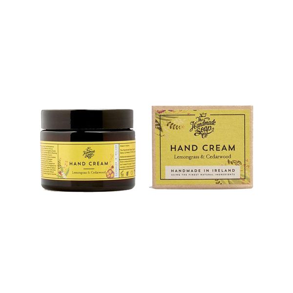 The Handmade Soap Company Lemongrass and Cedarwood Hand Cream 50g