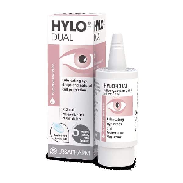 Hylo-Dual Eye Drops Preservative Free 7.5ml