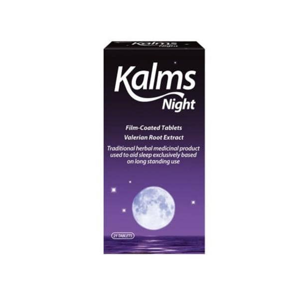 Kalms Night Valerian Root Extract 96mg – 21 Tablets