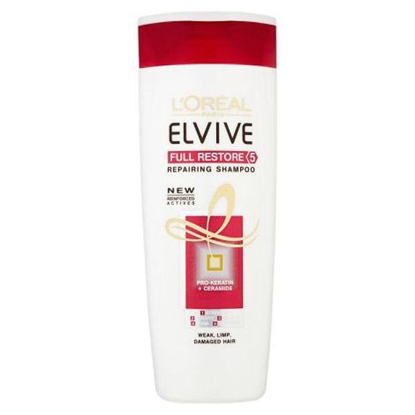 L’Oreal Elvive Full Restore 5 Damaged Hair Shampoo (400ml)