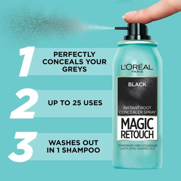 L’oreal Magic Retouch Root Touch Up  (Black)