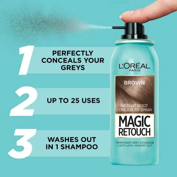 L’oreal Magic Retouch Root Touch Up  (Brown)