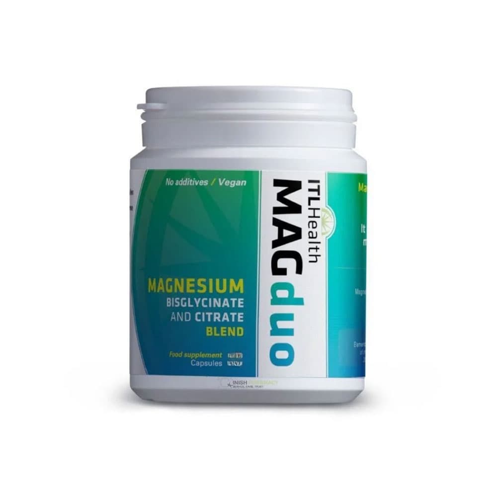 MAGduo Magnesium Bisglycinate & Citrate Blend 90 Capsules