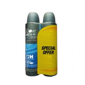 Dove Men+Care Clean Comfot AP Twin Pack 2 x 150ml