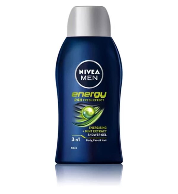 nivea_men_energy_shower_gel_travel Nivea Men Energy Shower Gel 50ml travel size - Pharmhealth
