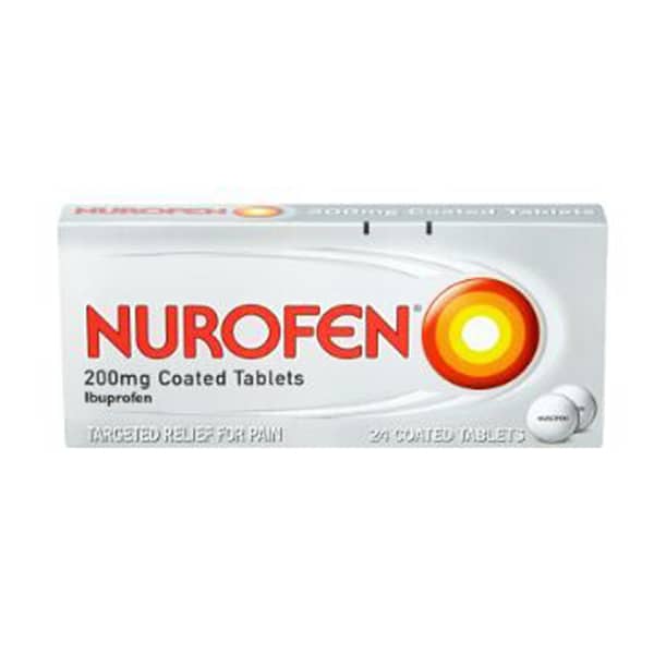 Nurofen Ibuprofen 200mg coated tablets
